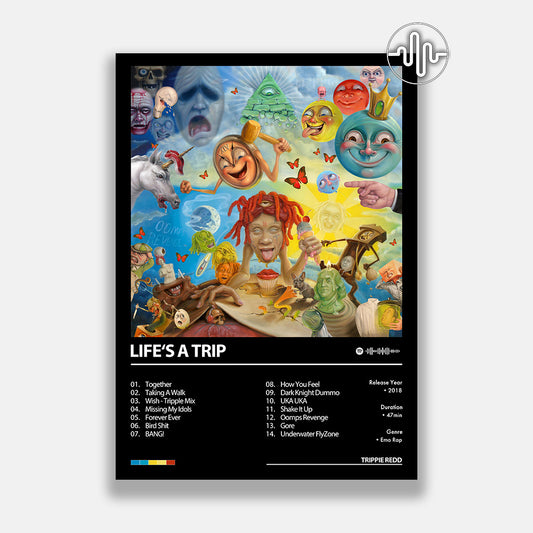 Trippie Redd - LIFE'S A TRIP | Affiche de couverture de l'album