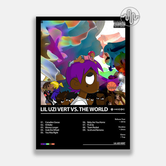 Lil Uzi Vert - Lil Uzi Vert vs. The World | Affiche de couverture de l'album