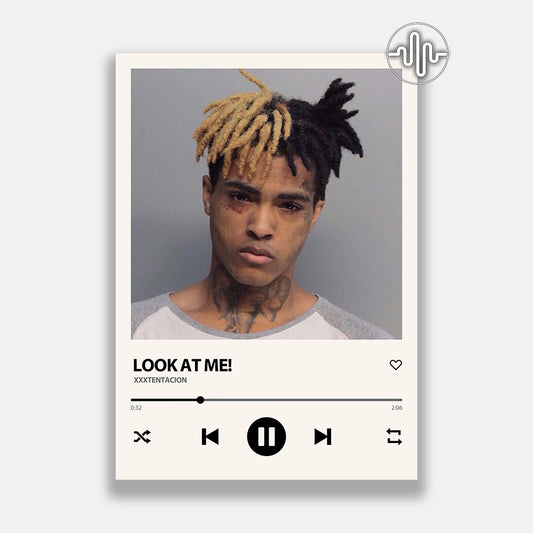 XXXTENTACION - Look At Me! | Affiche de chanson numérique