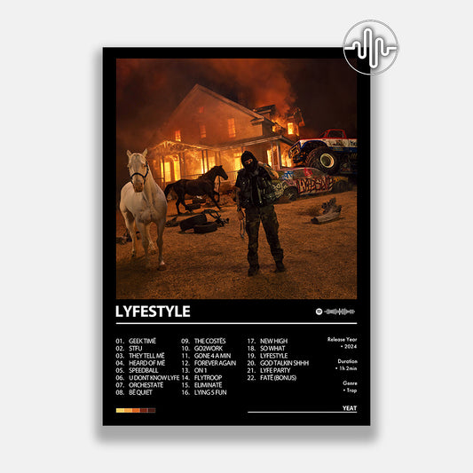 Yeat - LYFESTYLE | Affiche de couverture de l'album