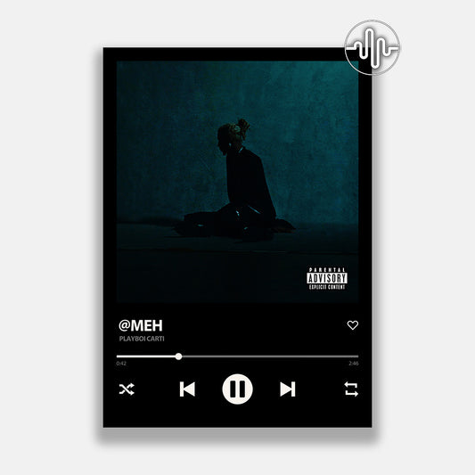 Playboi Carti - @MEH | Affiche de chanson numérique