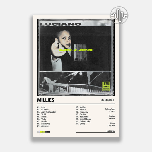 Luciano - MILLIES | Affiche de couverture de l'album