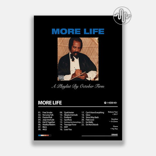 Drake - More Life | Affiche de couverture de l'album
