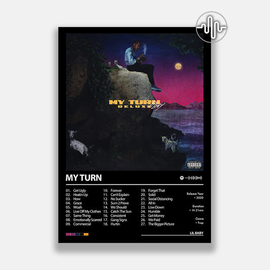 Lil Baby - My Turn (Deluxe) | Affiche de couverture de l'album
