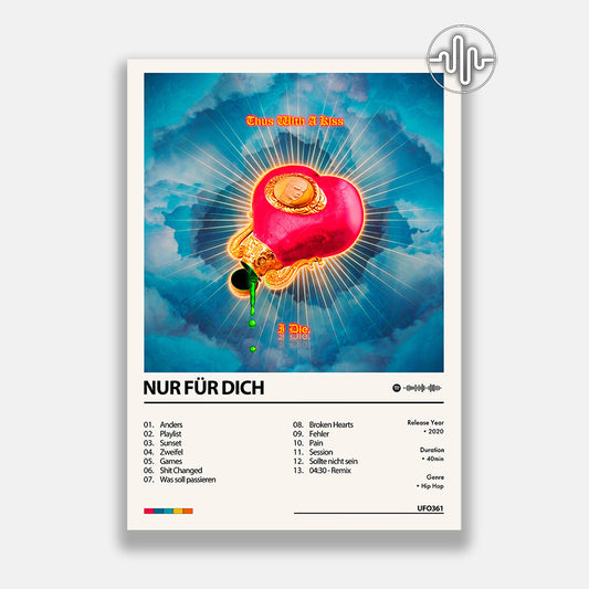 UFO361 - Nur für dich | Album Cover Poster
