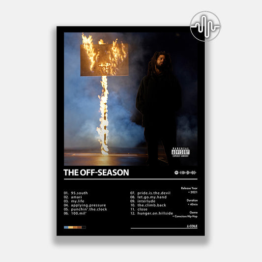 J. Cole - The Off-Season | Affiche de couverture de l'album
