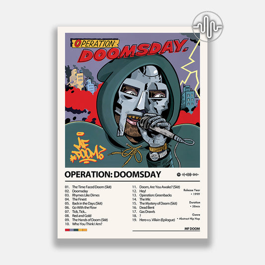 MF DOOM - Operation: Doomsday | Affiche de couverture de l'album