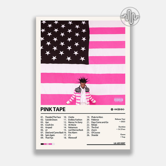 Lil Uzi Vert - Pink Tape | Affiche de couverture de l'album
