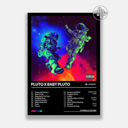 Future & Lil Uzi Vert - Pluto x Baby Pluto | Affiche de couverture de l'album