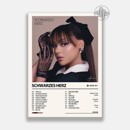 AYLIVA - Schwarzes Herz | Affiche de couverture de l'album