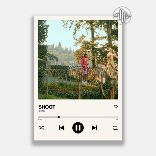 reezy - SHOOT | Affiche de chanson numérique