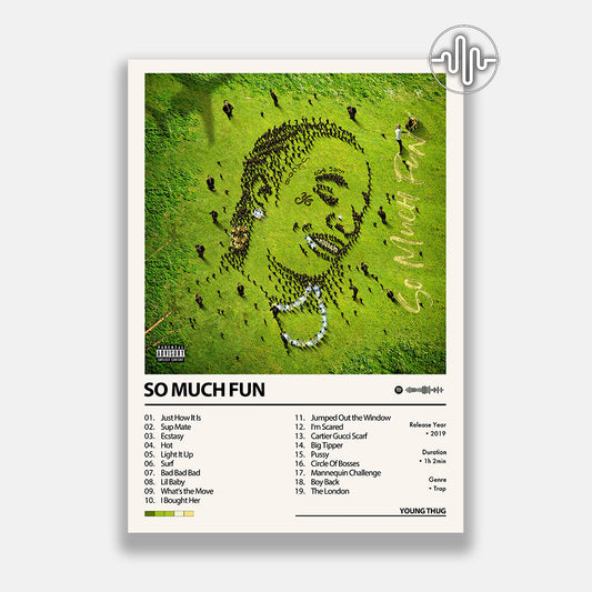 Young Thug - So Much Fun | Affiche de couverture de l'album