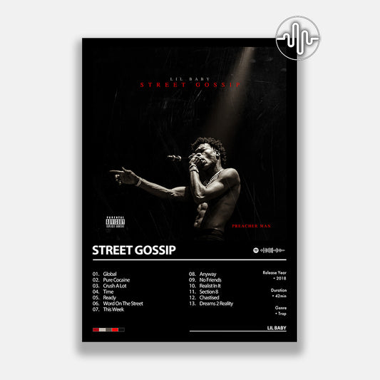Lil Baby - Street Gossip | Affiche de couverture de l'album