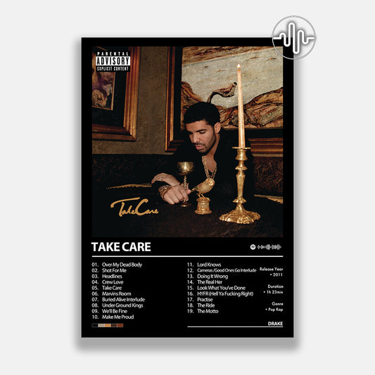 Drake - Take Care | Affiche de couverture de l'album