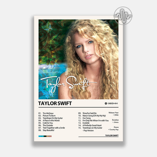 Taylor Swift - Taylor Swift | Affiche de couverture de l'album