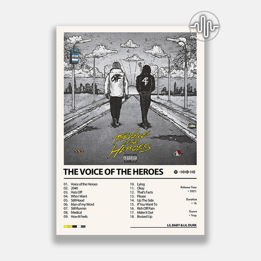 Lil Baby & Lil Durk - The Voice of the Heroes | Affiche de couverture de l'album