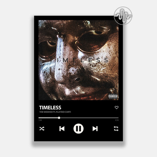 The Weeknd & Playboi Carti - Timeless | Affiche de chanson numérique