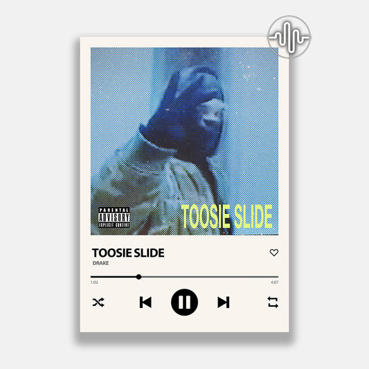 Drake - Toosie Slide | Affiche de chanson numérique