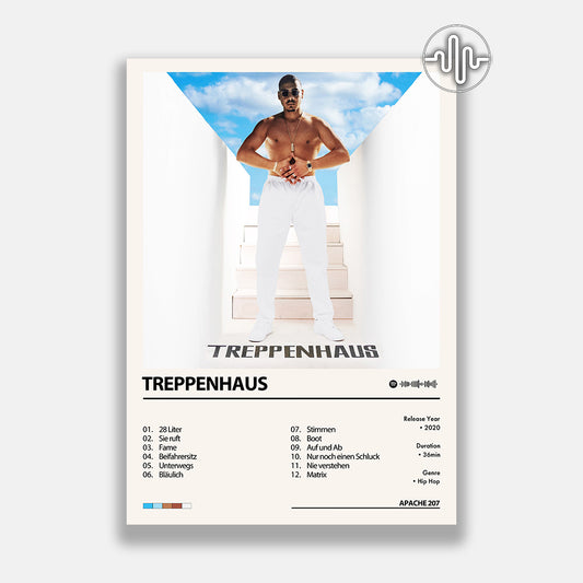 Apache 207 - Treppenhaus | Affiche de couverture d'album numérique