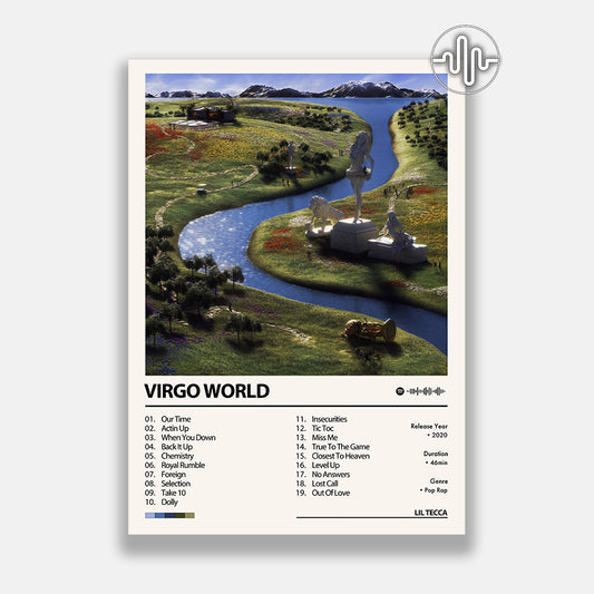 Lil Tecca - Virgo World | Affiche de couverture de l'album