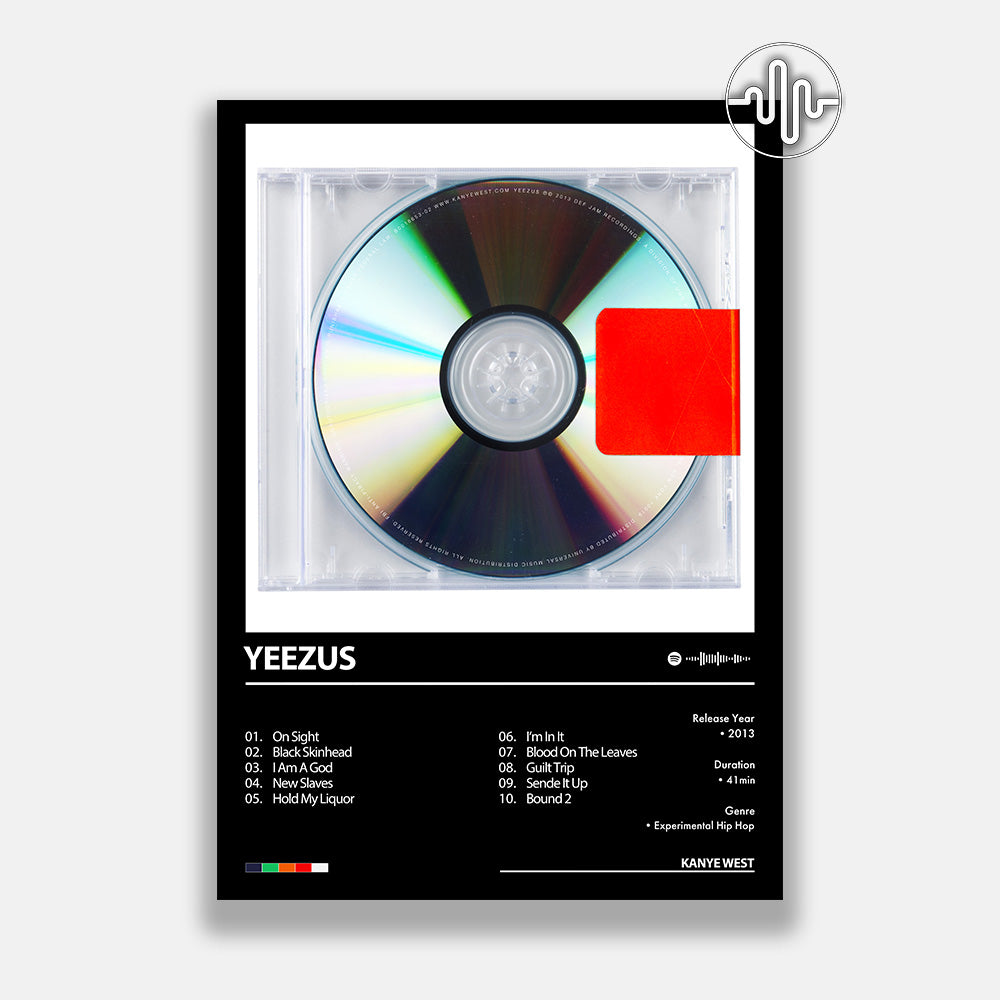 Kanye West - Yeezus | Affiche de couverture d'album numérique